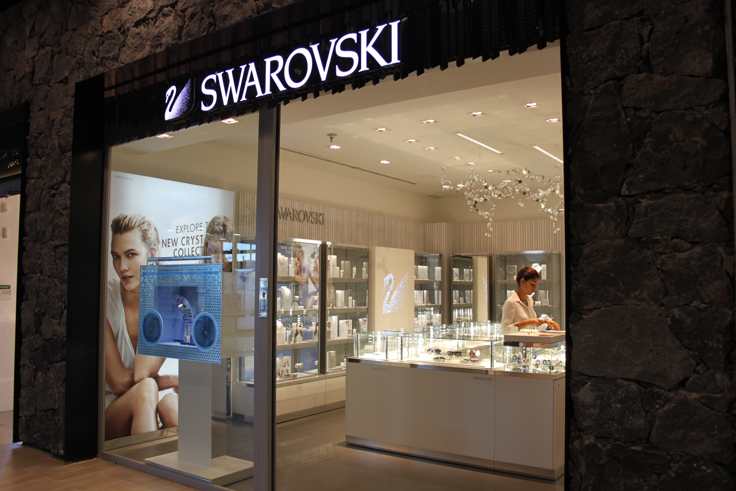 réplica lanzadera asiático Swarovski - Centro Comercial Siam Mall