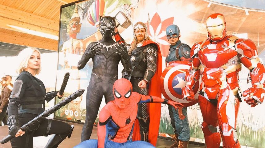 Fin de semana de superhéroes en Siam Mall Fin de semana de superhéroes en Siam Mall