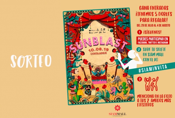 ¡Gana entradas para Sunblast con Siam Mall! ¡Gana entradas para Sunblast con Siam Mall!