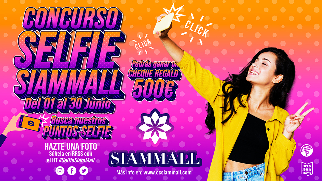 ¡Selfie Siam Mall!