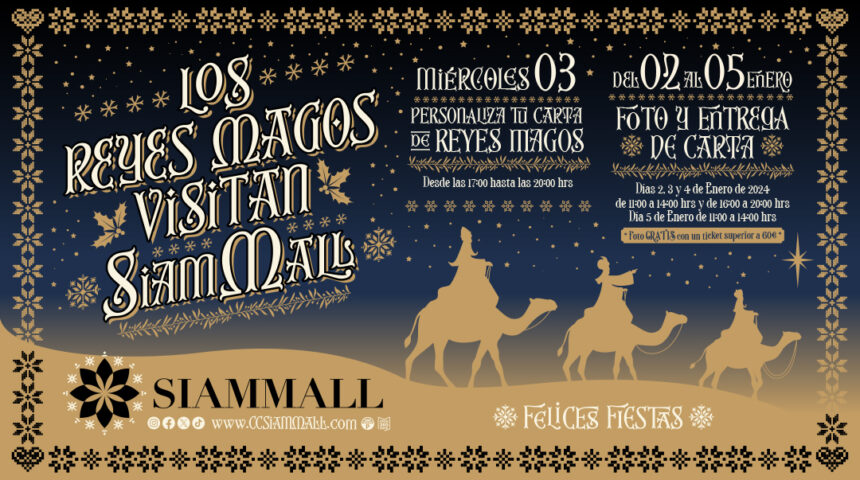 Los Reyes Magos en Siam Mall