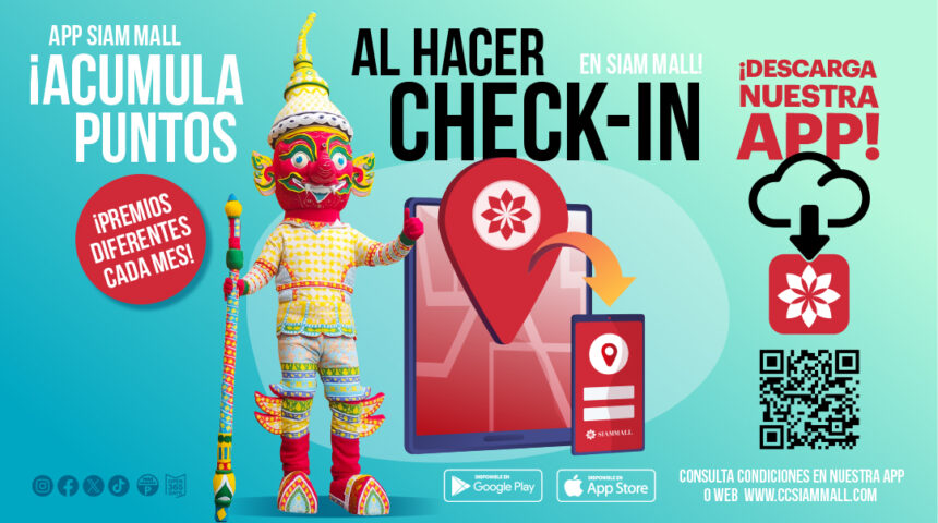 Haz check-in en nuestra app y gana
