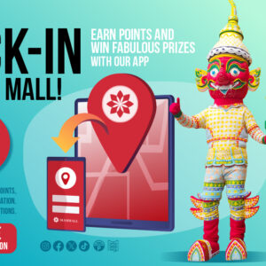 Check in on our app and win! Check in on our app and win!