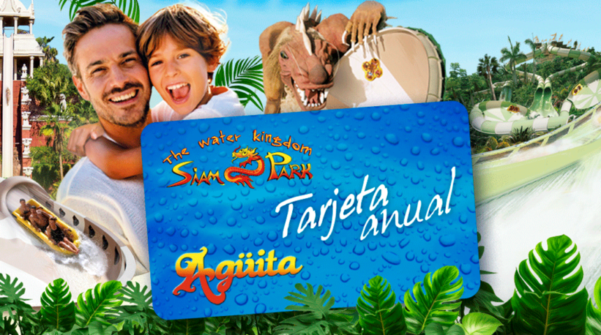 Gana un pase anual para Siam Park con Siam Mall Gana un pase anual para Siam Park con Siam Mall