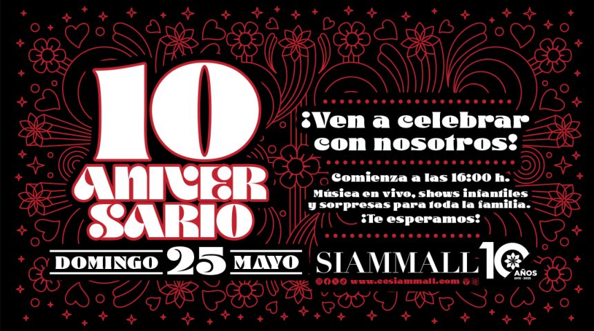 ¡Este domingo 25 de mayo celebramos a lo grande!