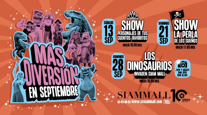 En Septiembre: Continúa la diversión