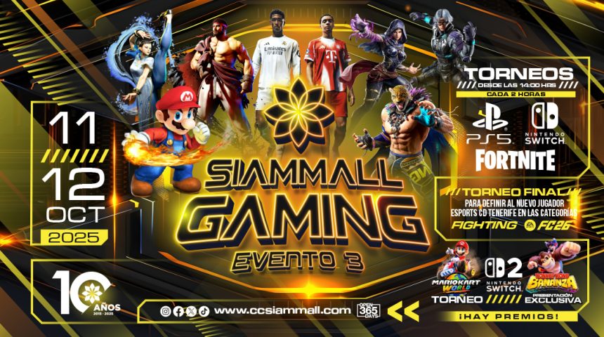Siam Mall Gaming vuelve a Siam Mall