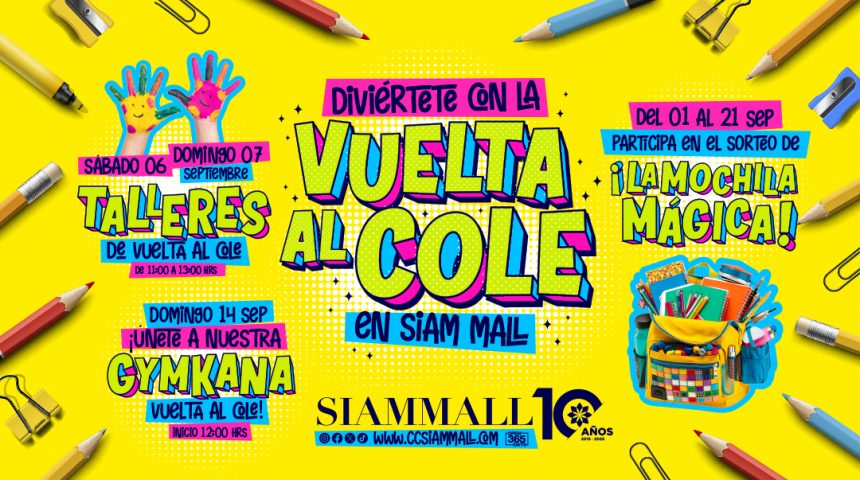 Agenda: Vuelta al Cole