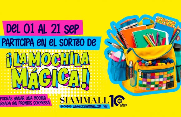 ¡La mochila mágica de Siam Mall! ¡La mochila mágica de Siam Mall!