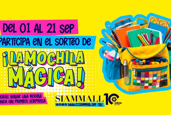 ¡La mochila mágica de Siam Mall!