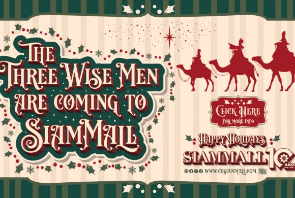 Siam Mall Welcomes the Three Wise Men