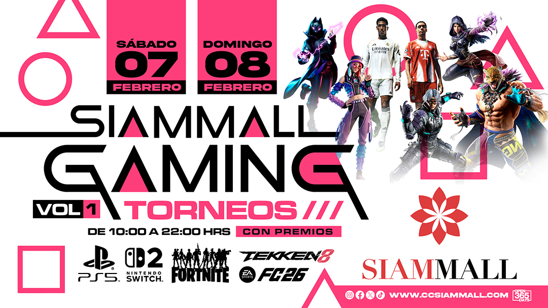 Siam Mall Gaming: Torneos Vol. 1 Siam Mall Gaming: Torneos Vol. 1