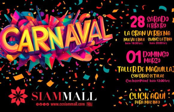 Carnaval en Siam Mall: dos días para vivir la fiesta a lo grande