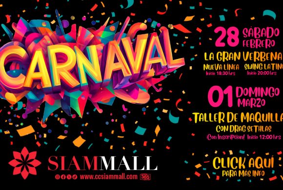 Carnaval en Siam Mall: dos días para vivir la fiesta a lo grande