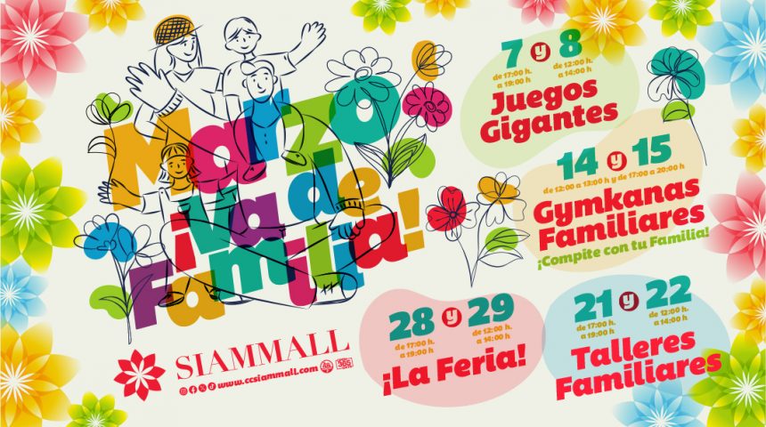 ¡Marzo se disfruta en familia!