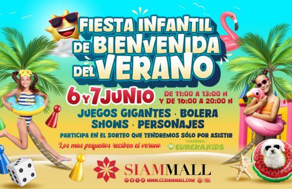 ¡La gran Fiesta Infantil de Bienvenida del Verano llega a Siam Mall!