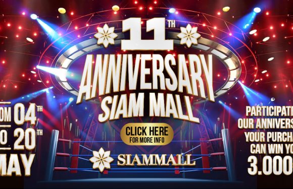 Siam Mall’s 11th Anniversary: Shop and win!