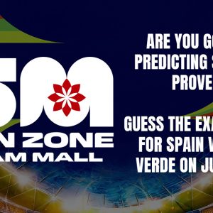 Guess the exact score for Spain vs. Cape Verde on June 15th