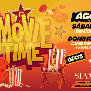 Movie Time! Será tu actividad favorita para este verano.