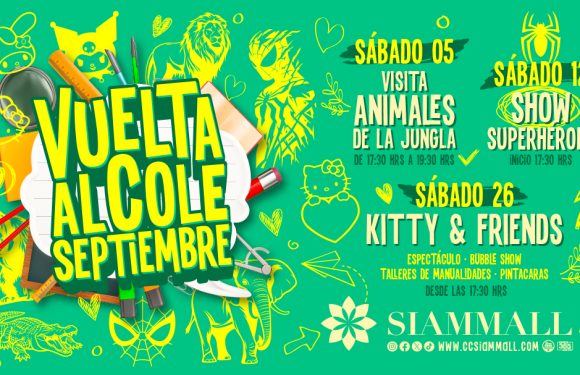 ¡En Siam Mall queremos celebrar la Vuelta al cole a lo grande! 